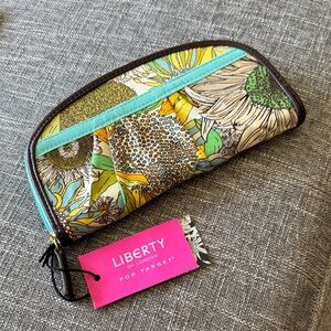 Liberty of London Sunflower Print wallet NWT